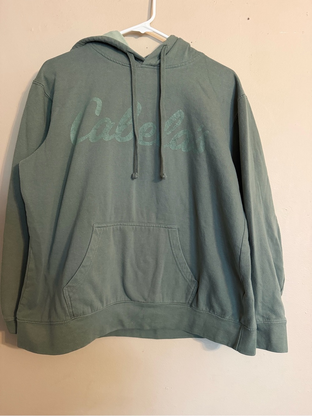 Cabela's unisex Green Pullover Hoodie